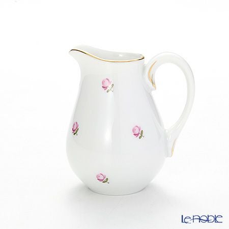 アウガルテン（AUGARTEN） スキャタードローズ（5009） ティーポット・シュガー・クリーマー 3点セット（001シューベルトシェイプ）