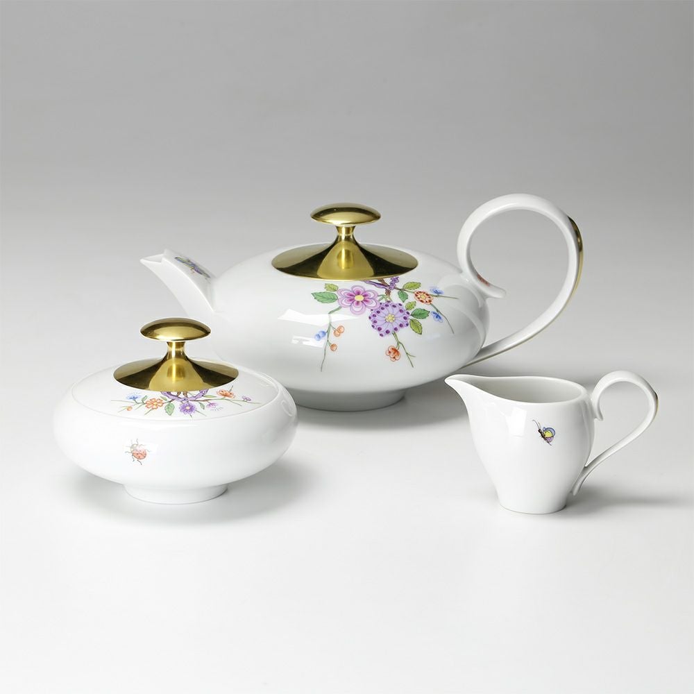 アウガルテン（AUGARTEN） エナセイロン（7061） ティーポット3点セット