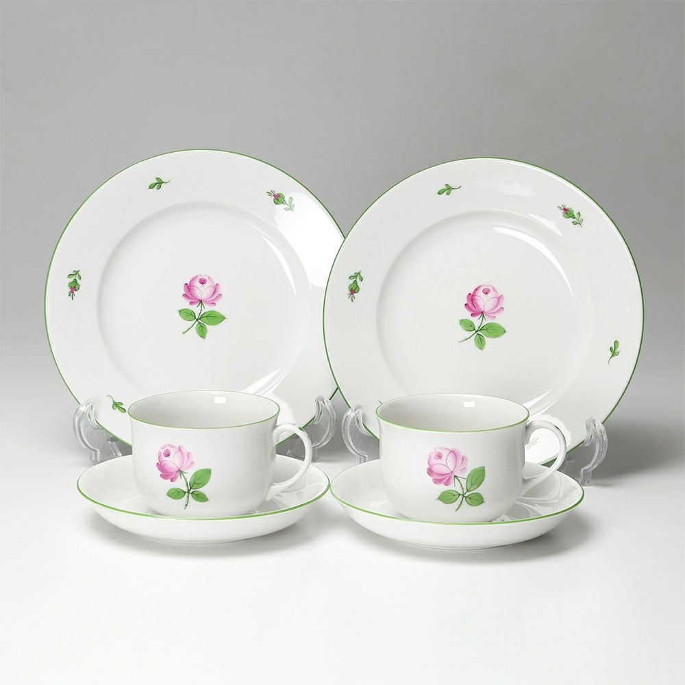 アウガルテン（AUGARTEN） ウィンナーローズ（5089） トリオセット ペア