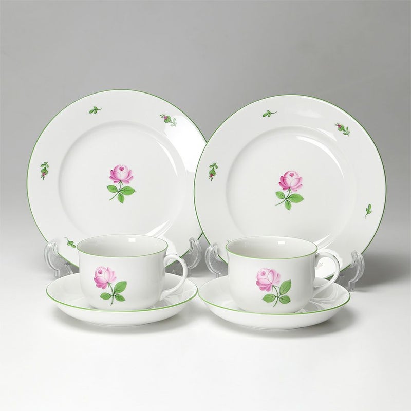 アウガルテン（AUGARTEN） ウィンナーローズ（5089） トリオセット ペア