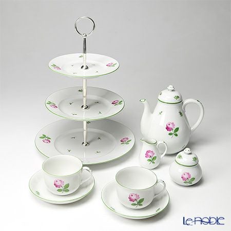 アウガルテン（AUGARTEN） ウィンナーローズ（5089） 2人用 コーヒーセット