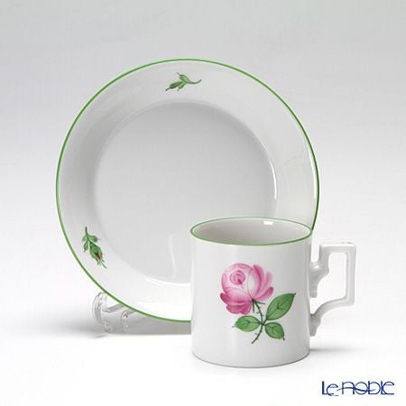 アウガルテン（AUGARTEN） ウィンナーローズ（5089） モカカップ＆ソーサー ハプスブルク ペア（059）