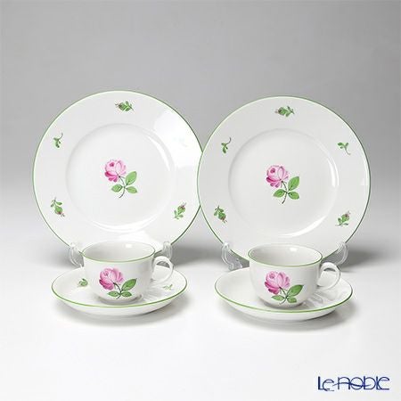 アウガルテン（AUGARTEN） ウィンナーローズ（5089） トリオセット（モカ） ペア