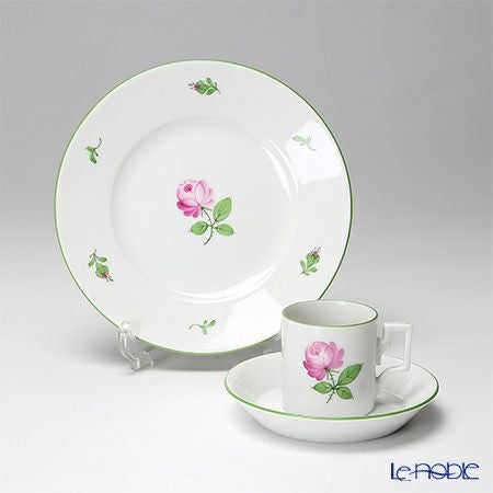 アウガルテン（AUGARTEN） ウィンナーローズ（5089） トリオセット（モカ ハプスブルク）