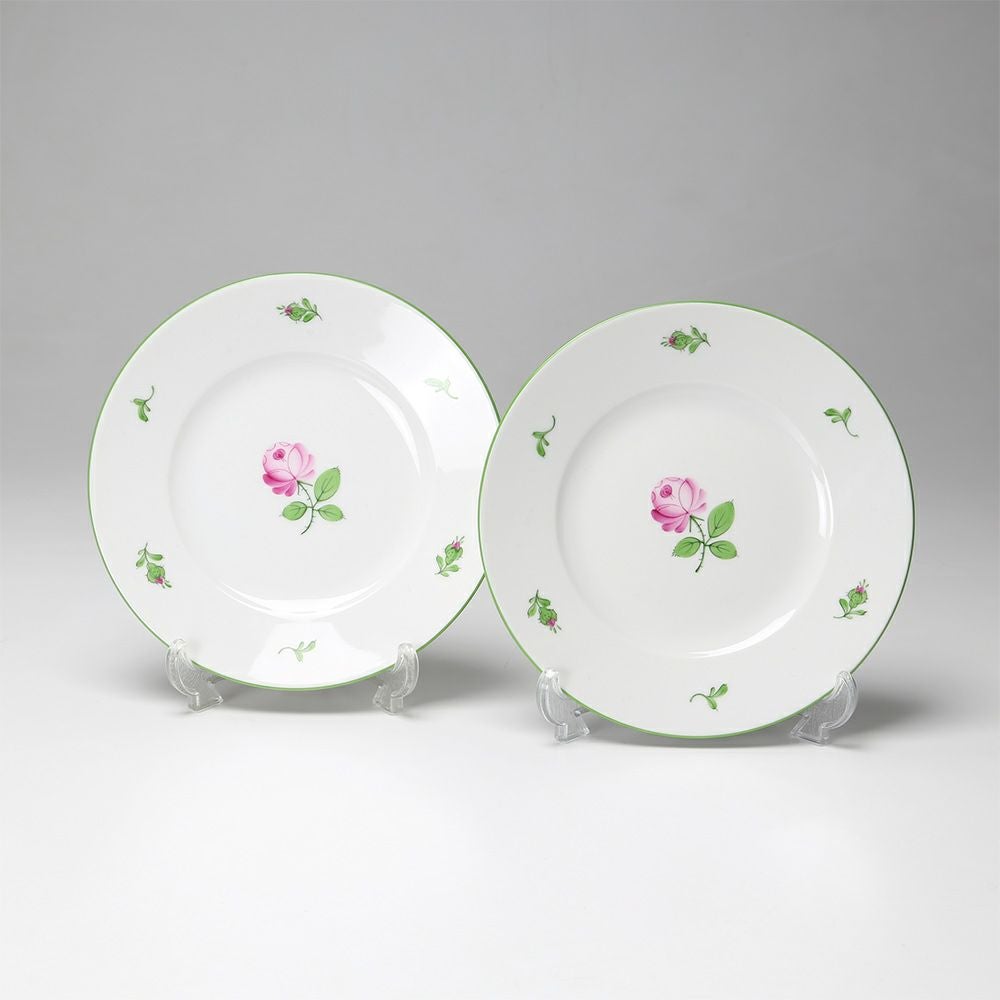 アウガルテン（AUGARTEN） ウィンナーローズ（5089） BBプレート 16cm ペア（001）