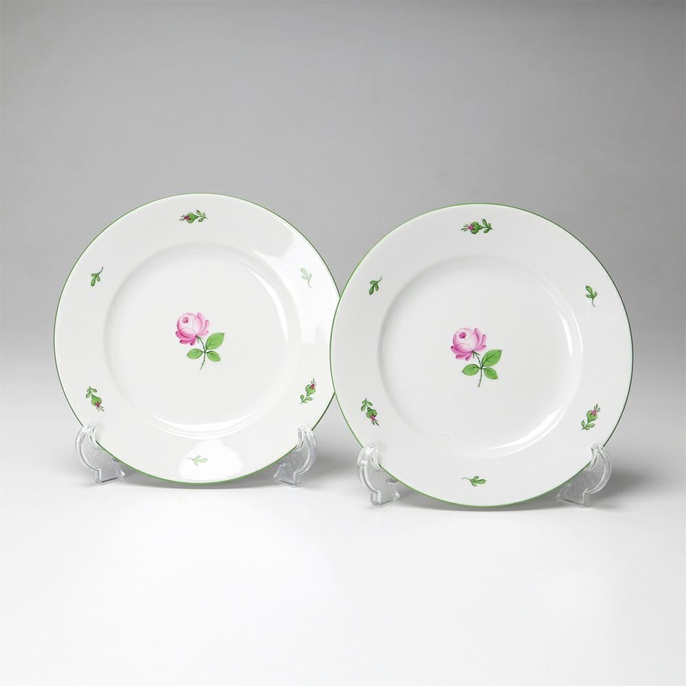 アウガルテン（AUGARTEN） ウィンナーローズ（5089） プレート 20cm ペア（001）