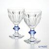 バカラ（Baccarat） アルクール 2-811-102（2-811-102） グラス ブルーボタン（ラッカージュ仕上げ） ペア
