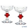 バカラ（Baccarat） アルクール 2-814-393（2-814-393） シャンパンクープ レッドボタン（ラッカージュ仕上げ） ペア