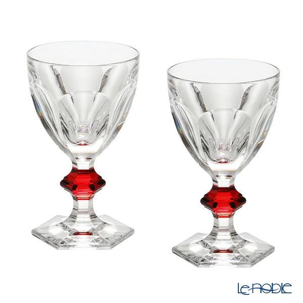 バカラ（Baccarat） アルクール 2-802-271（2-810-590） グラス 15.5cm レッドボタン ペア
