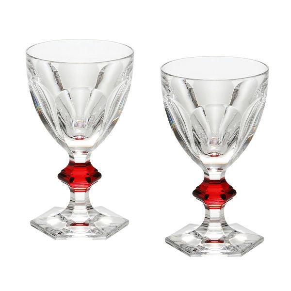 バカラ（Baccarat） アルクール 2-802-271（2-810-590） グラス 15.5cm レッドボタン ペア