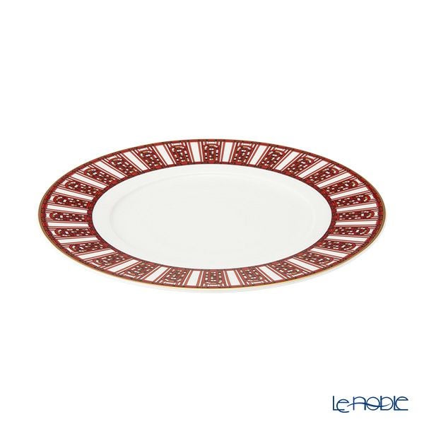 バカラ（Baccarat）ポーセリンコレクション アルカディア 2-817-036 プレート 21cm レッド ペア※磁器製※
