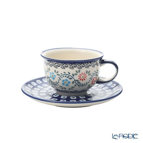 ポーリッシュポタリー（ポーランド陶器） ボレスワヴィエツ トリオセット ティー A-1145A