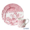 バーレイ エングレイバーズ 2点セット プレート 22cm ＆ マグカップ ピンク