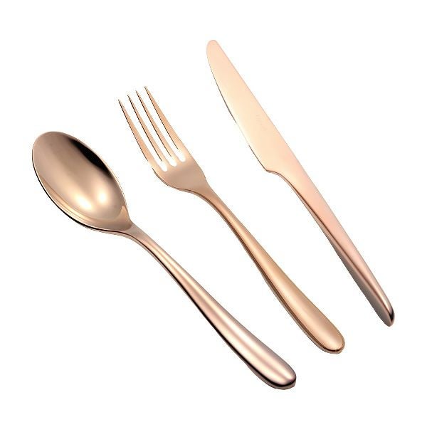 クリストフル ラーム ステンレス 2327 テーブル3点セット ステンレス製 カッパーピンク