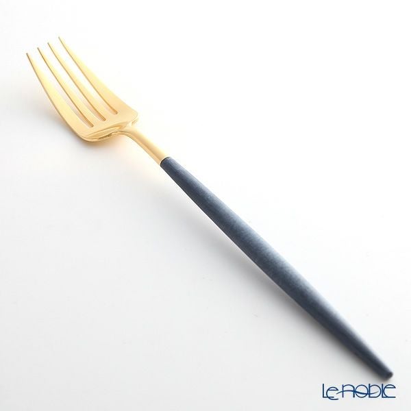 クチポール ゴア GOA ブルー／ゴールド テーブル6点セット マット仕上げ 【ブランドボックス付】