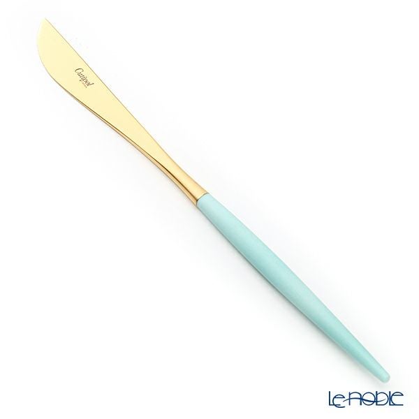 クチポール ゴア GOA ターコイズ／ゴールド テーブル6点セット マット仕上げ 【ブランドボックス付】