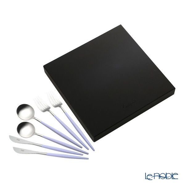 クチポール ゴア GOA バイオレット／シルバー テーブル6点セット マット仕上げ 【ブランドボックス付】