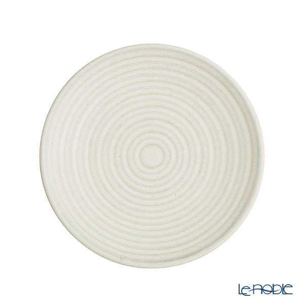 Denby デンビー インプレッション 2点セット ラージマグ 400ml ＆ プレート 17cm クリームアクセント