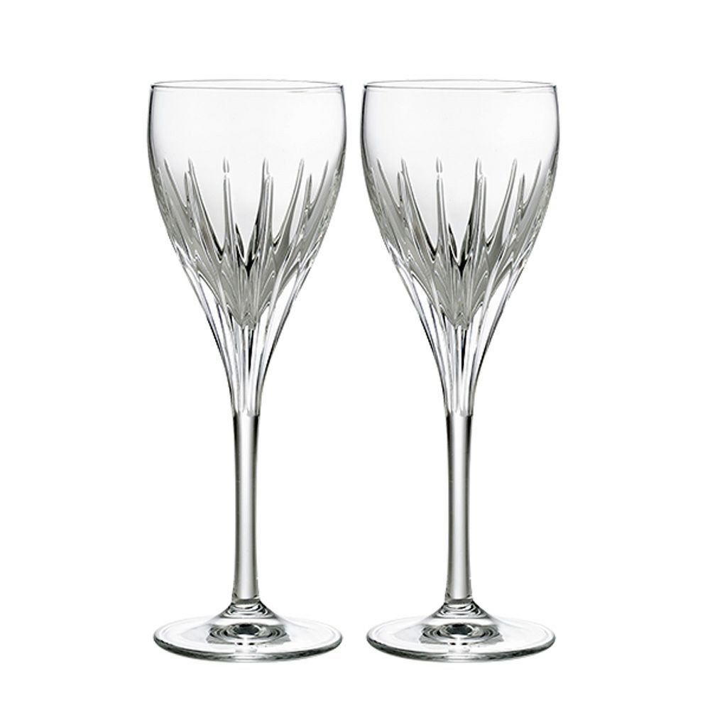 ダヴィンチ　クリスタルワイングラス２個セット（未使用）　売ります。 DAVINCI CRYSTAL ダ・ヴィンチ クリスタルガラス ワイングラス セット