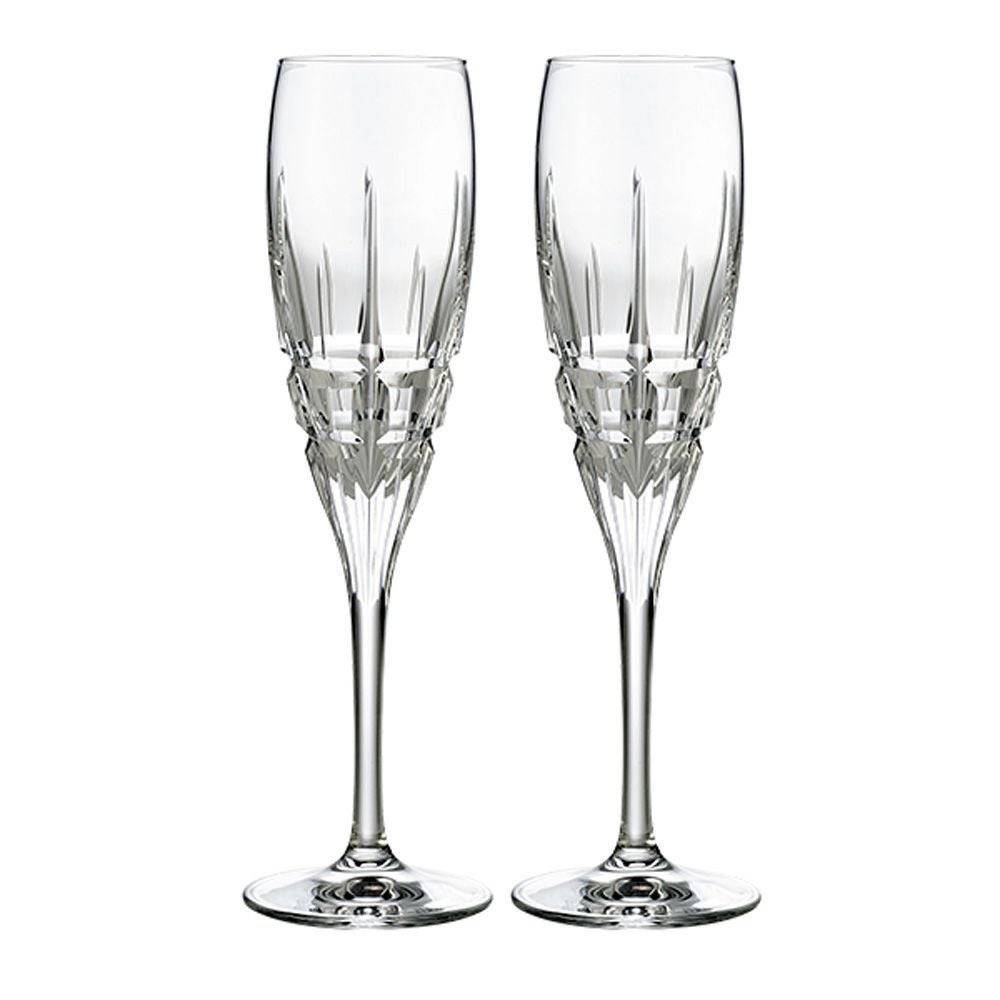ダ・ヴィンチクリスタル カラーラ シャンパンフルート （シャンパングラス） 160ml ペア