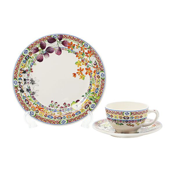 ジアン（Gien）バガテル トリオセット