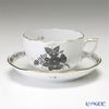 ヘレンド アポニーシリーズ ティーカップ＆ソーサー 200ml 6客セット