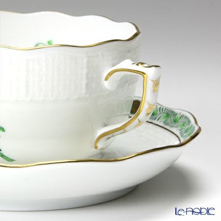 ヘレンド アポニーグリーン トリオセット