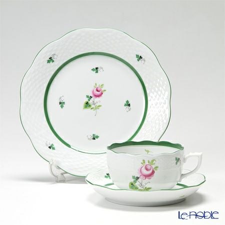 ヘレンド (HEREND) ウィーンのバラ トリオセット