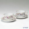 ヘレンド ヴィクトリア PDVICT 20724-0-00 ティーカップ＆ソーサー 200ml ペア ブルー＆ピンク