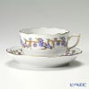 ヘレンド ヴィクトリア PDVICT 20724-0-00 ティーカップ＆ソーサー 200ml ペア ブルー＆ピンク