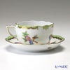 ヘレンド (HEREND) ヴィクトリア・ブーケ 00724-0-00／724 ティーカップ＆ソーサー 200ml ペア