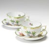 ヘレンド (HEREND) ヴィクトリア・ブーケ 00724-0-00／724 ティーカップ＆ソーサー 200ml ペア