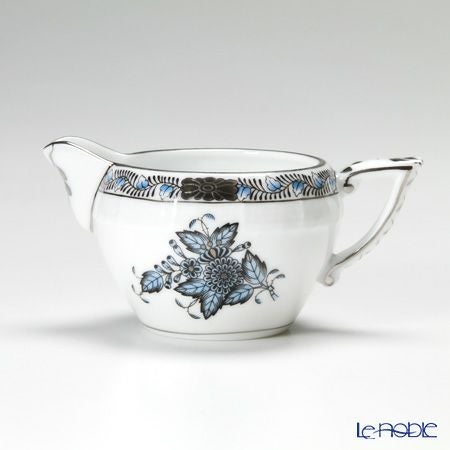 ヘレンド アポニーターコイズプラチナ 2人用 ティー7点セット