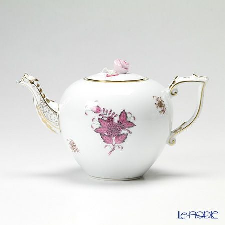 ヘレンド クロチルド ピンク 2人用 ティー7点セット