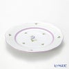 ヘレンド ウィーンのバラ ライラック 00517 プレート 19cm 6枚セット