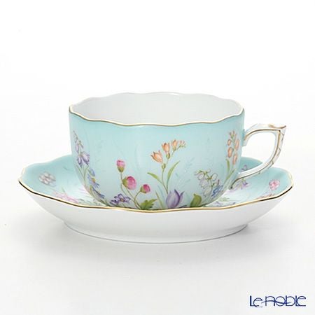 ヘレンド (HEREND) フォーシーズン QS 20724-0-00／20724 ティーカップ＆ソーサー 200ml ペア