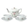 ヘレンド ウィーンのバラ プラチナ 2人用 ティータイムセット