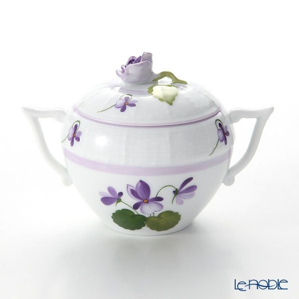 ヘレンド バイオレット（ライラック） VIOLETL 2人用 ティー7点セット