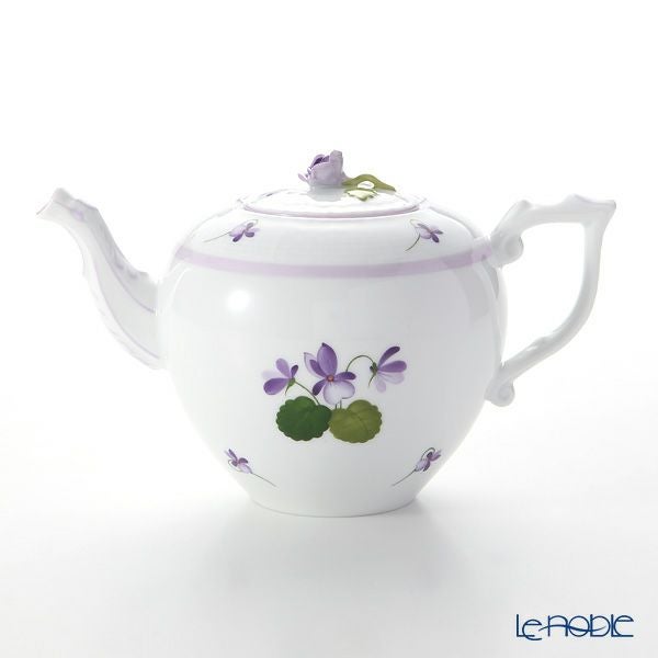 ヘレンド バイオレット（ライラック） VIOLETL 2人用 ティー7点セット