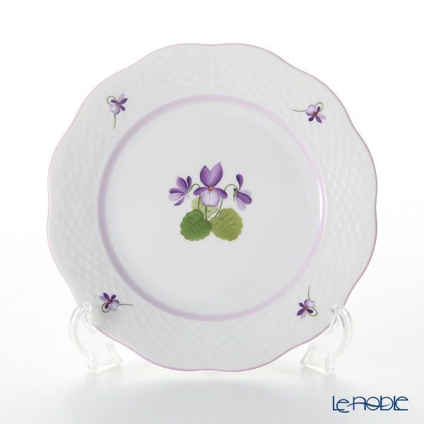 ヘレンド バイオレット（ライラック） VIOLETL 2人用 ティー7点セット