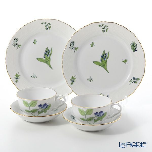 ヘレンド ハーブガーデン（イングレース） トリオセット ペア