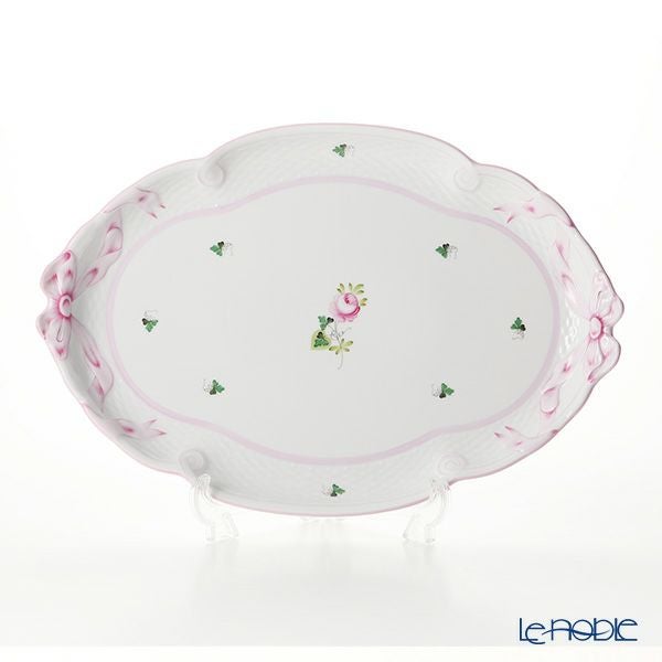 ヘレンド ウィーンのバラ ピンク テテアテテセット