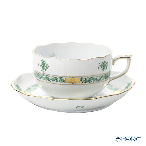 ヘレンド アポニーグリーンシンプル ASV-CH トリオセット