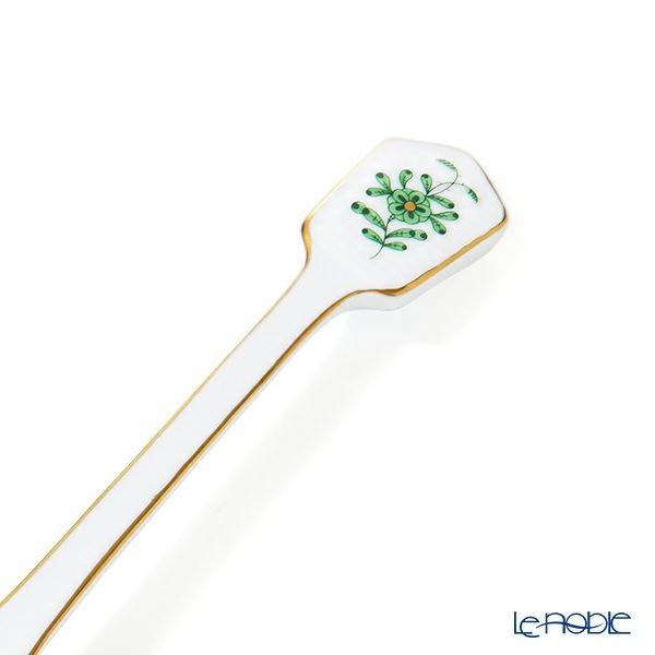 ヘレンド アポニーグリーン AV 00217-0-00 ＆ 00238-0-00 ソースボート＆ ソースレードル20cm セット