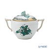 ヘレンド アポニーグリーン2 AV2（ブルーグリーン） ティーポット＆シュガー＆クリーマー 3点セット