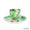 エルメス（HERMES）パシフォリア コーヒーカップ＆ソーサー 100ml ペア 044017P デミタス／エスプレッソ用