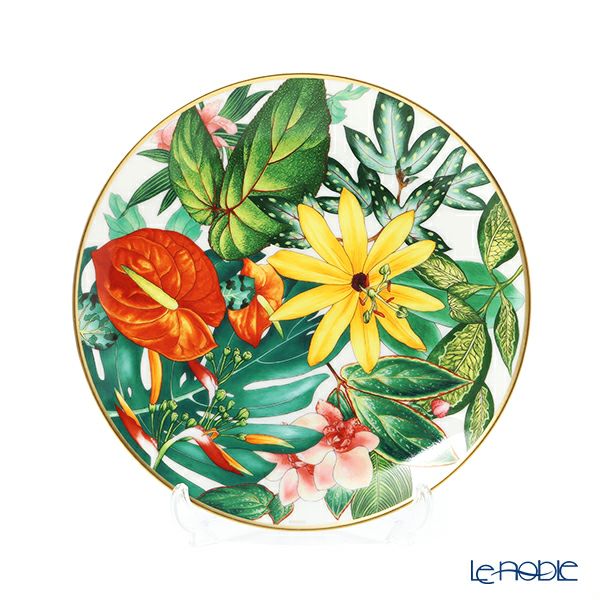 エルメス（HERMES）パシフォリア デザートプレート 21cm Passiflora ペア 044107P
