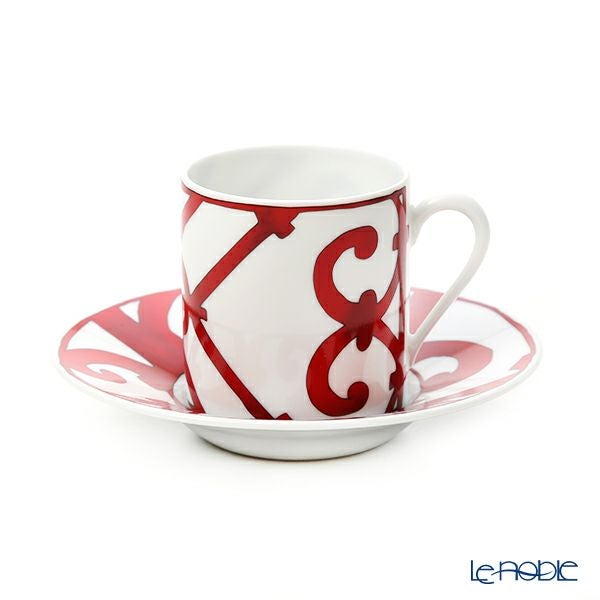 エルメス（HERMES） ガダルキヴィール コーヒーカップ＆ソーサー 90ml ペア