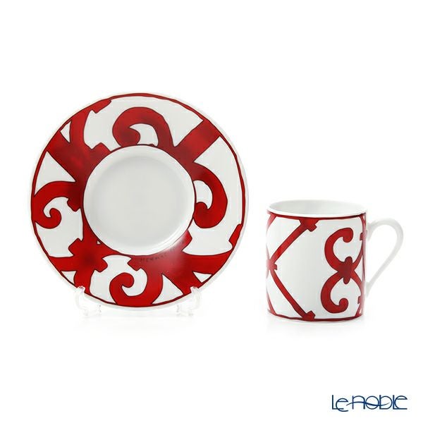 エルメス（HERMES） ガダルキヴィール コーヒーカップ＆ソーサー 90ml ペア