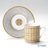 エルメス（HERMES） モザイク ヴァンキャトル コーヒーカップ＆ソーサー 100ml ペア